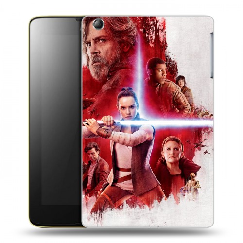 Дизайнерский силиконовый чехол для Lenovo IdeaTab A5500 Star Wars : The Last Jedi