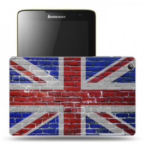 Дизайнерский силиконовый чехол для Lenovo IdeaTab A5500 флаг Британии