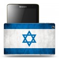 Дизайнерский силиконовый чехол для Lenovo IdeaTab A5500 флаг Израиля