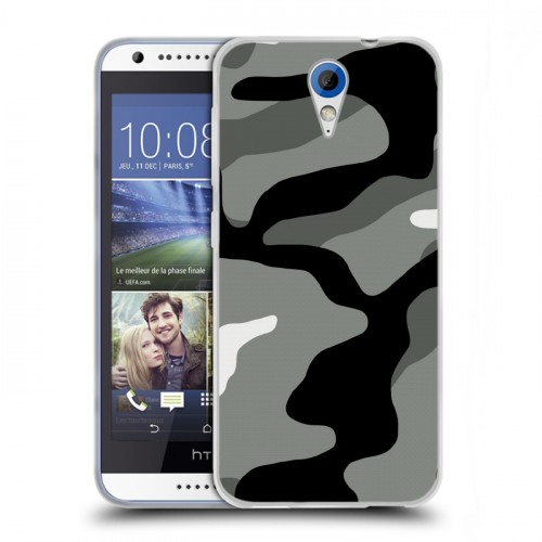 Дизайнерский пластиковый чехол для HTC Desire 620 Камуфляжи