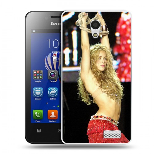 Дизайнерский пластиковый чехол для Lenovo A319 Shakira