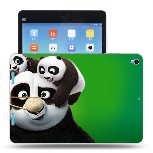 Дизайнерский силиконовый чехол для Xiaomi MiPad Кунг-фу панда