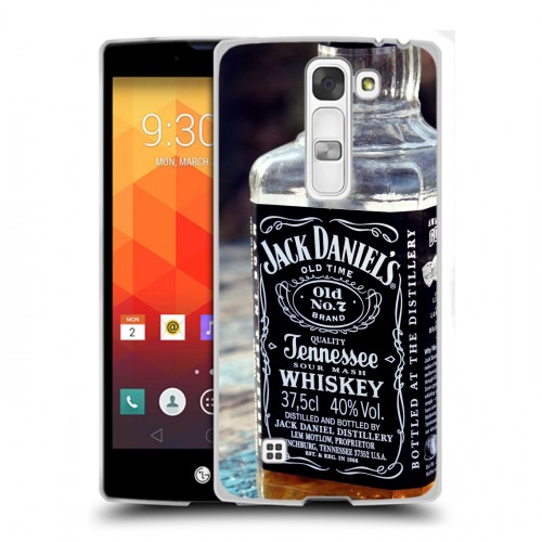 Дизайнерский пластиковый чехол для LG Magna Jack Daniels