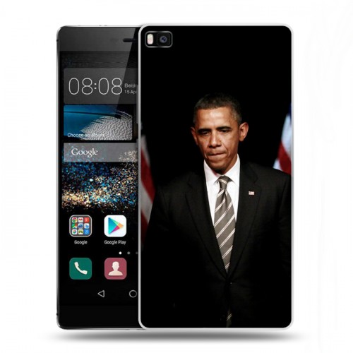 Дизайнерский пластиковый чехол для Huawei P8 Барак Обама