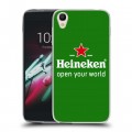 Дизайнерский пластиковый чехол для Alcatel One Touch Idol 3 (4.7) Heineken