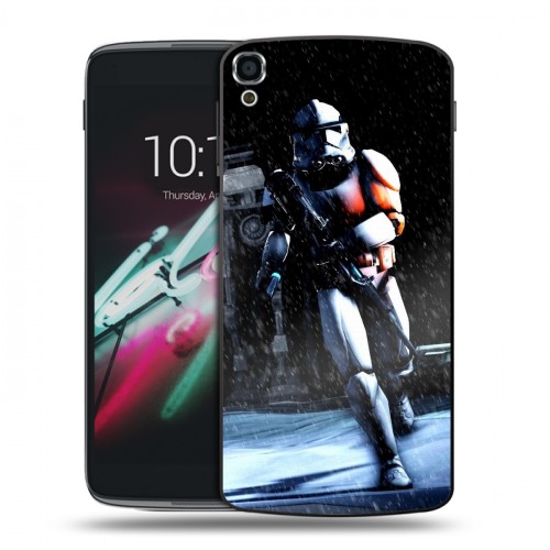 Дизайнерский пластиковый чехол для Alcatel One Touch Idol 3 (5.5) Star Wars Battlefront