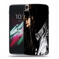 Дизайнерский пластиковый чехол для Alcatel One Touch Idol 3 (5.5) Lil Wayne
