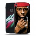 Дизайнерский пластиковый чехол для Alcatel One Touch Idol 3 (5.5) Lil Wayne