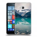 Дизайнерский силиконовый чехол для Microsoft Lumia 640 Озера