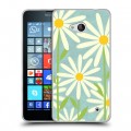 Дизайнерский пластиковый чехол для Microsoft Lumia 640 Романтик цветы