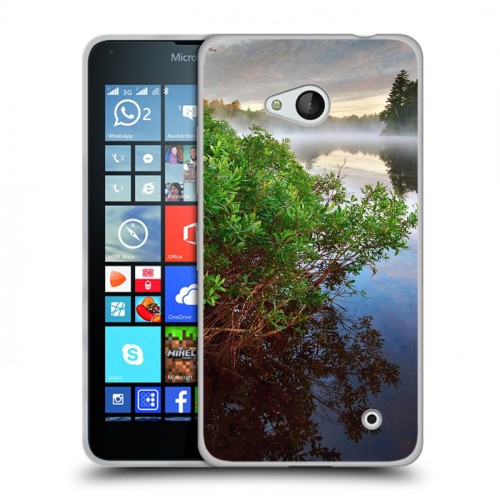 Дизайнерский пластиковый чехол для Microsoft Lumia 640 озеро