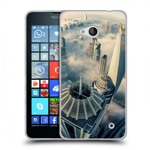 Дизайнерский пластиковый чехол для Microsoft Lumia 640 дубай