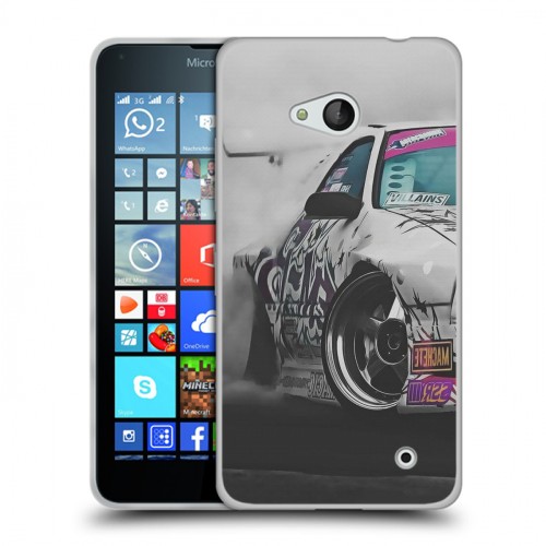 Дизайнерский пластиковый чехол для Microsoft Lumia 640 Дрифт