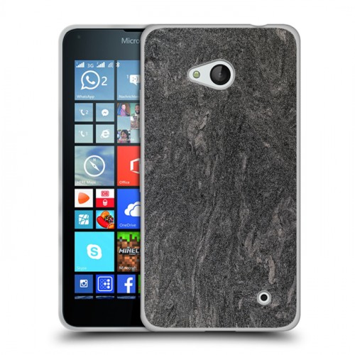 Дизайнерский пластиковый чехол для Microsoft Lumia 640 Мрамор текстура