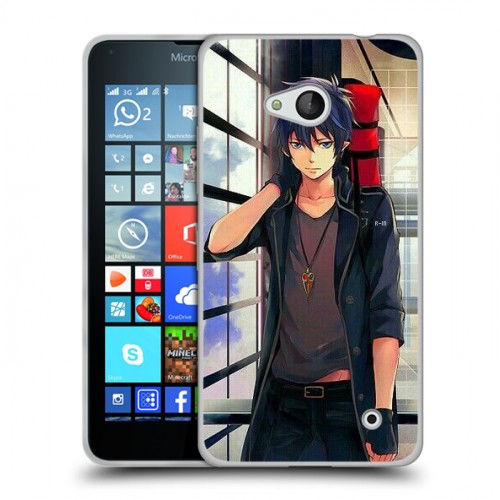 Дизайнерский пластиковый чехол для Microsoft Lumia 640 Аниме