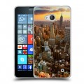 Дизайнерский пластиковый чехол для Microsoft Lumia 640 Нью-Йорк
