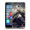 Дизайнерский силиконовый чехол для Microsoft Lumia 640 Танки