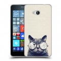 Дизайнерский силиконовый чехол для Microsoft Lumia 640 Кошки