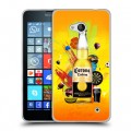 Дизайнерский пластиковый чехол для Microsoft Lumia 640 Corona