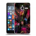 Дизайнерский пластиковый чехол для Microsoft Lumia 640 XL Абстракции Фрактал