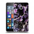Дизайнерский пластиковый чехол для Microsoft Lumia 640 XL Мрамор текстура