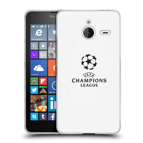 Дизайнерский пластиковый чехол для Microsoft Lumia 640 XL лига чемпионов
