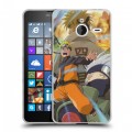 Дизайнерский пластиковый чехол для Microsoft Lumia 640 XL Наруто
