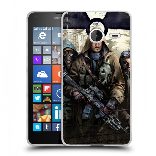 Дизайнерский пластиковый чехол для Microsoft Lumia 640 XL Сталкер