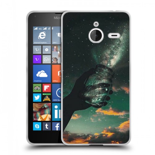 Дизайнерский пластиковый чехол для Microsoft Lumia 640 XL Магический космос