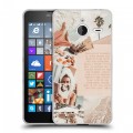 Дизайнерский пластиковый чехол для Microsoft Lumia 640 XL Коллаж
