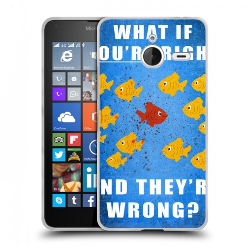 Дизайнерский пластиковый чехол для Microsoft Lumia 640 XL Фарго