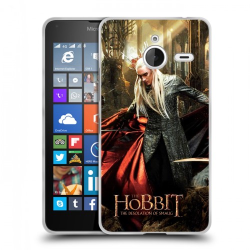 Дизайнерский пластиковый чехол для Microsoft Lumia 640 XL Хоббит