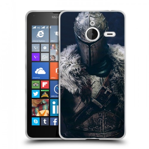 Дизайнерский пластиковый чехол для Microsoft Lumia 640 XL Dark souls
