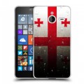 Дизайнерский пластиковый чехол для Microsoft Lumia 640 XL Флаг Грузии