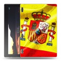 Дизайнерский силиконовый чехол для Lenovo Tab 2 A10 Флаг Испании
