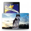 Дизайнерский силиконовый чехол для Lenovo Tab 2 A8 Собаки