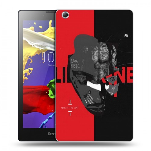 Дизайнерский силиконовый чехол для Lenovo Tab 2 A8 Lil Wayne