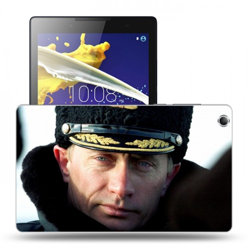 Дизайнерский силиконовый чехол для Lenovo Tab 2 A8 В.В.Путин