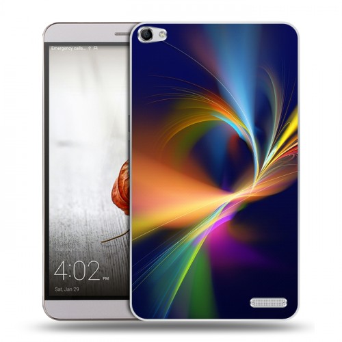 Дизайнерский пластиковый чехол для Huawei MediaPad X2 Красочные абстракции