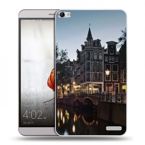 Дизайнерский пластиковый чехол для Huawei MediaPad X2 амстердам