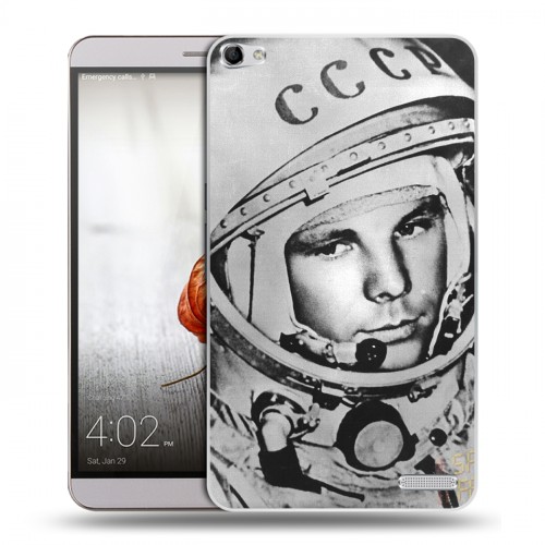 Дизайнерский пластиковый чехол для Huawei MediaPad X2 Юрий Гагарин