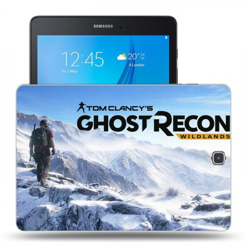Дизайнерский силиконовый чехол для Samsung Galaxy Tab A 9.7 Tom Clancy's Ghost Recon Wildlands