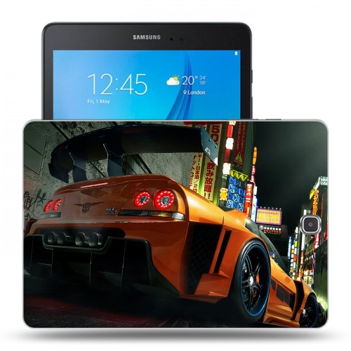 Дизайнерский силиконовый чехол для Samsung Galaxy Tab A 9.7 Nissan