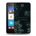 Дизайнерский силиконовый чехол для Microsoft Lumia 430 Dual SIM Happy 2021