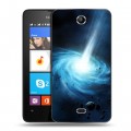 Дизайнерский силиконовый чехол для Microsoft Lumia 430 Dual SIM Астероиды