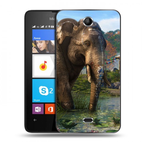 Дизайнерский силиконовый чехол для Microsoft Lumia 430 Dual SIM Far cry