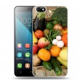 Дизайнерский пластиковый чехол для Huawei Honor 4X Овощи