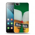 Дизайнерский пластиковый чехол для Huawei Honor 4X Heineken