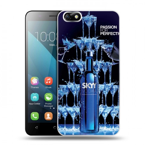 Дизайнерский пластиковый чехол для Huawei Honor 4X Skyy Vodka