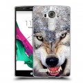 Дизайнерский силиконовый чехол для LG G4 Волки